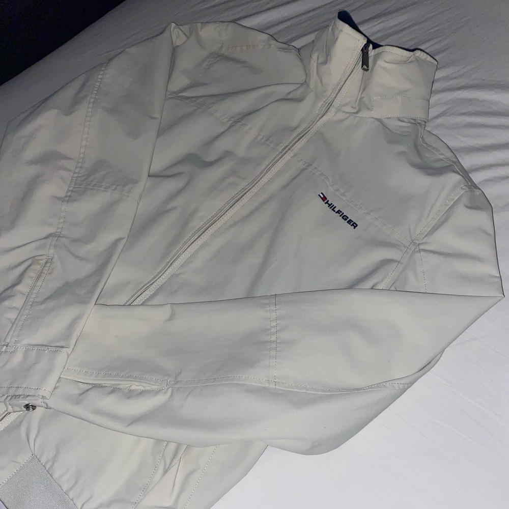 Beige Tommy Hilfiger “Signature Yachting Jacket”